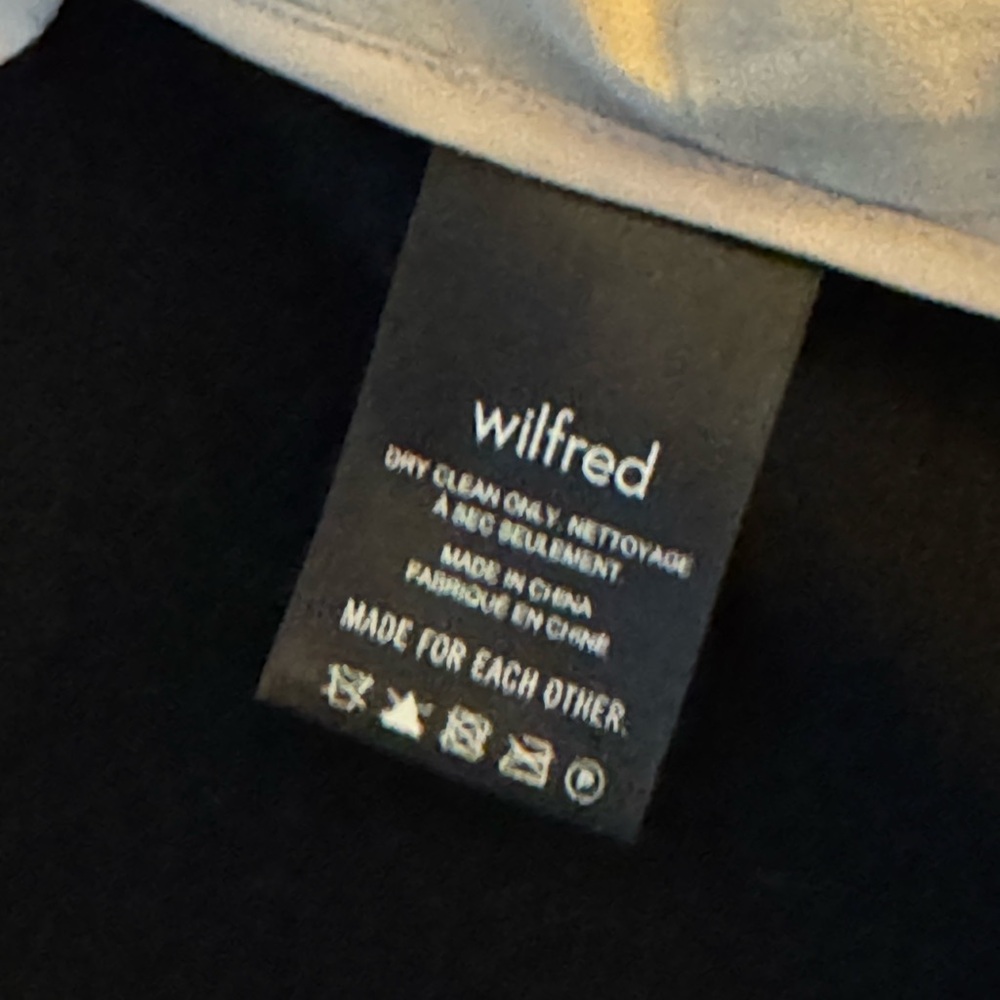 Wilfred navy double breasted blazer size xxs - Picture 9 of 15